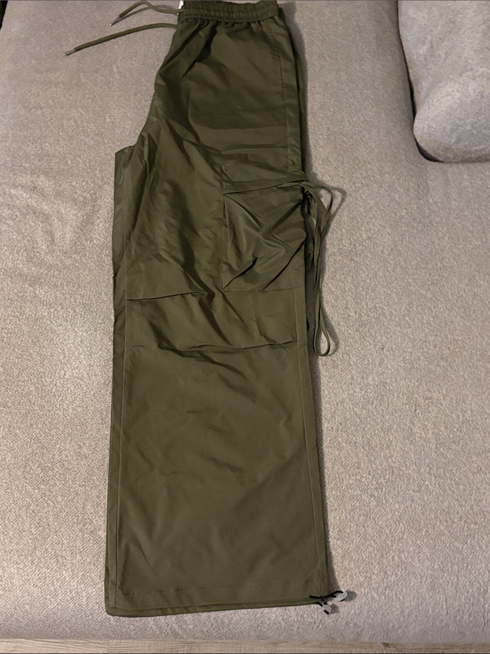 Women Green Cargo Pants